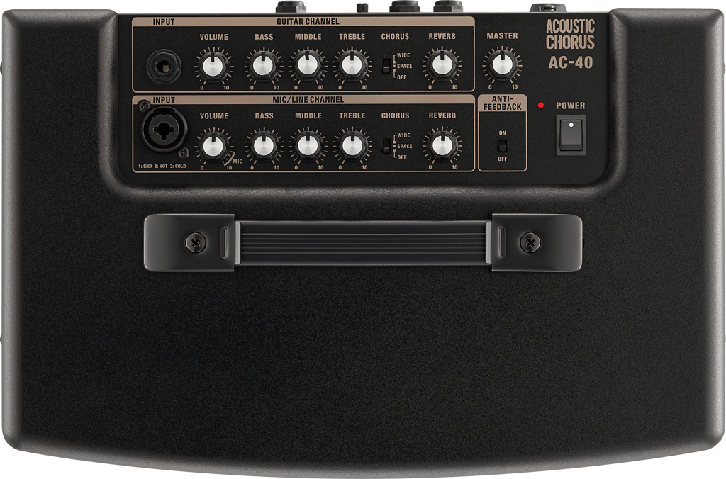 Roland Ac-40 Black - Combo voor akoestische gitaar - Variation 1