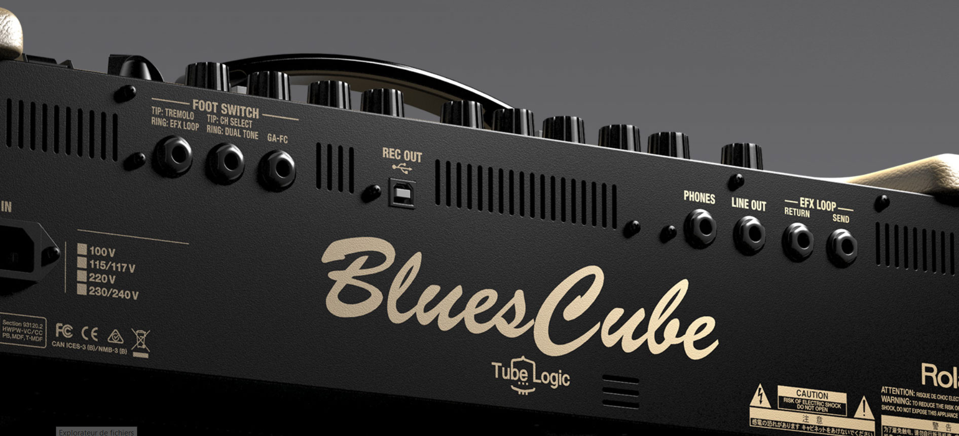 Roland Blues Cube Artist 80w 1x12 Blonde - Combo voor elektrische gitaar - Variation 3
