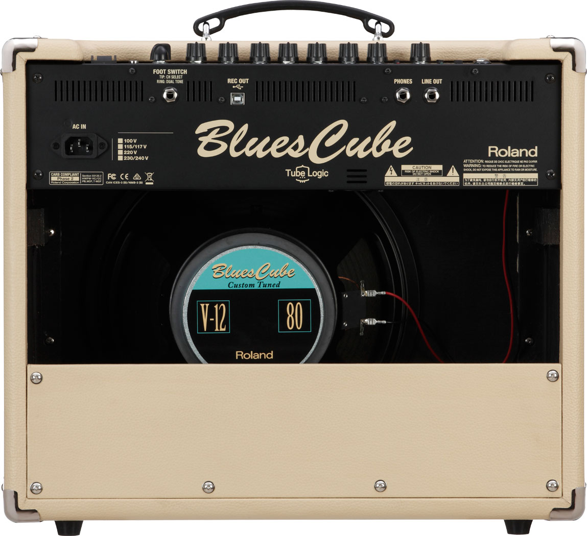 Roland Blues Cube Stage 2014 60w 1x12 White - Combo voor elektrische gitaar - Variation 2