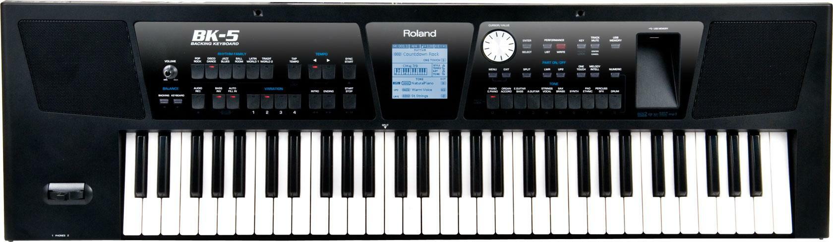 Roland Bk5 - Entertainerkeyboard - Main picture