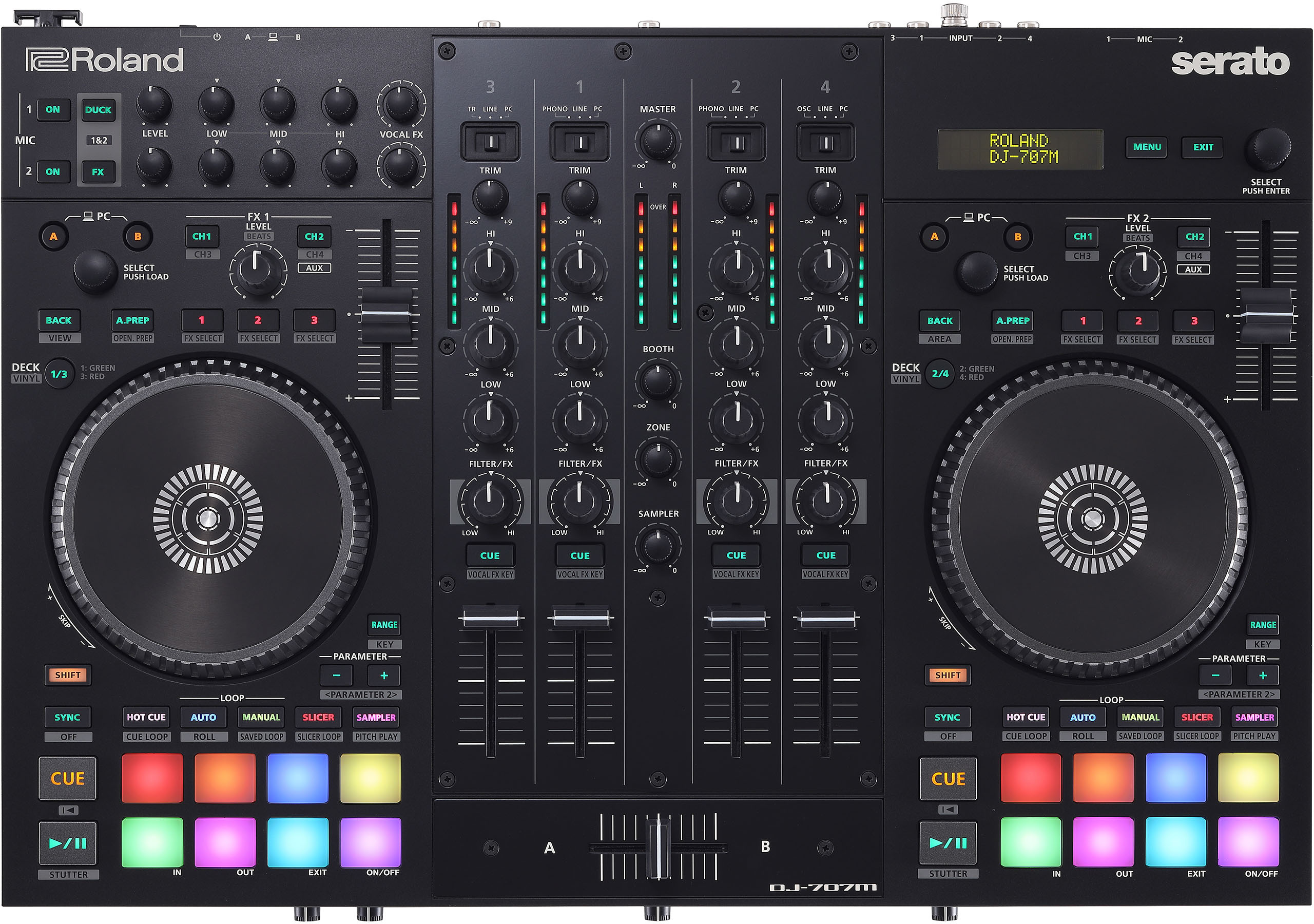 Roland Dj-707m - USB DJ-Controller - Main picture