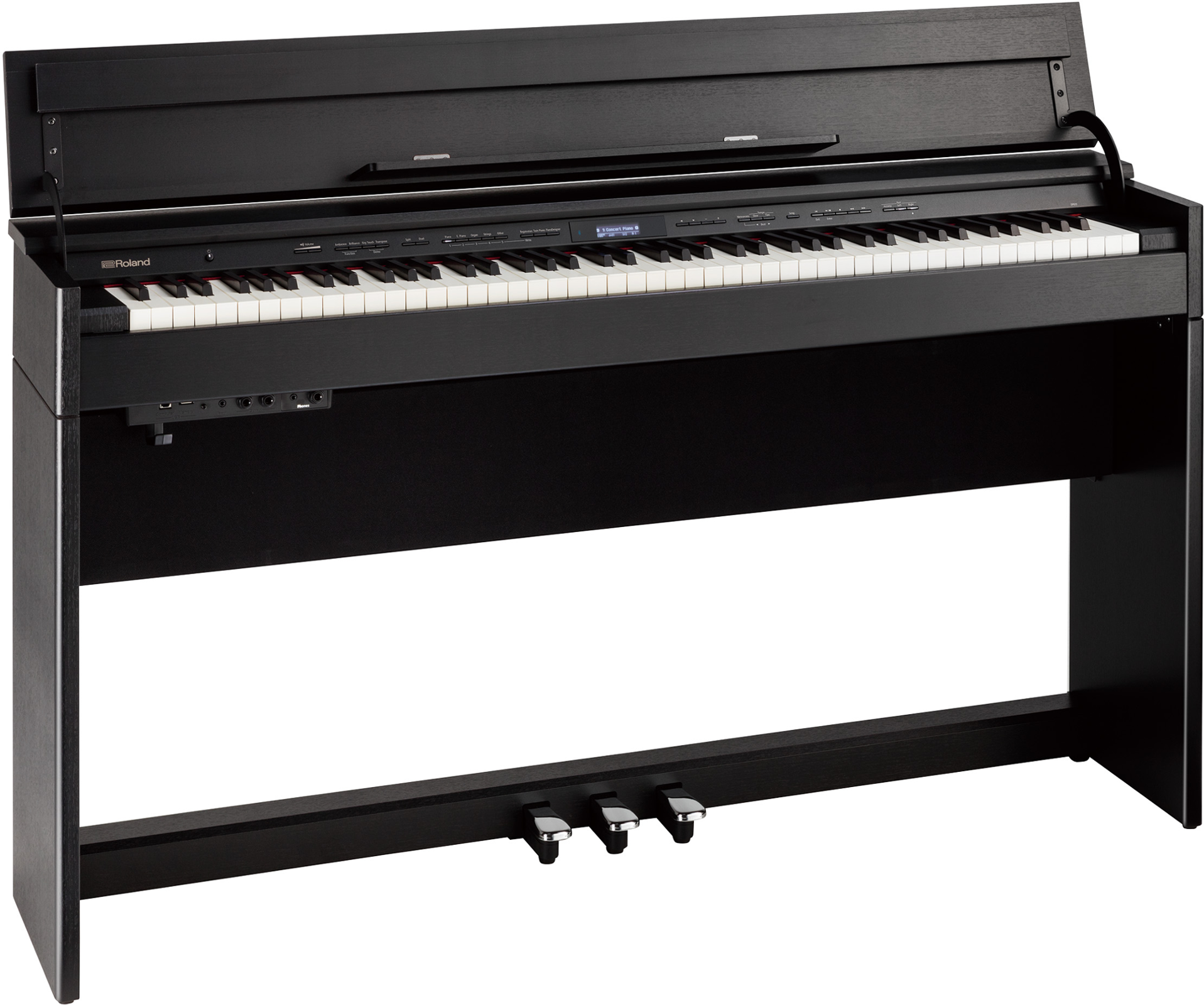 Roland Dp603 - Contemporary Black - Digitale piano met meubel - Main picture