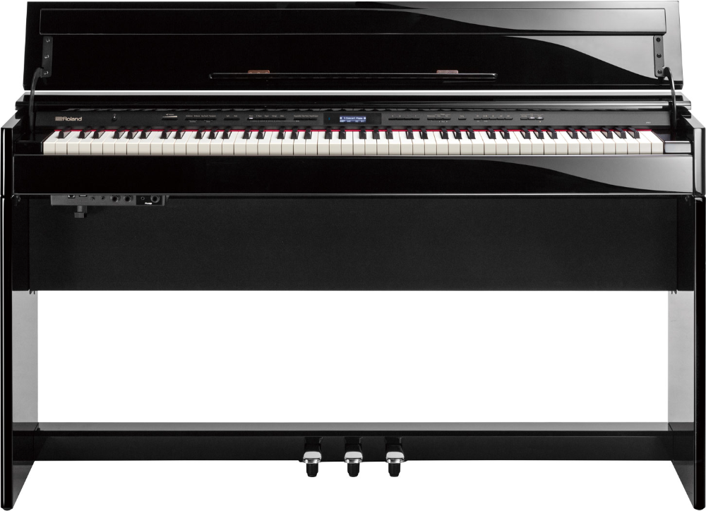 Roland Dp603 - Polished Ebony - Digitale piano met meubel - Main picture