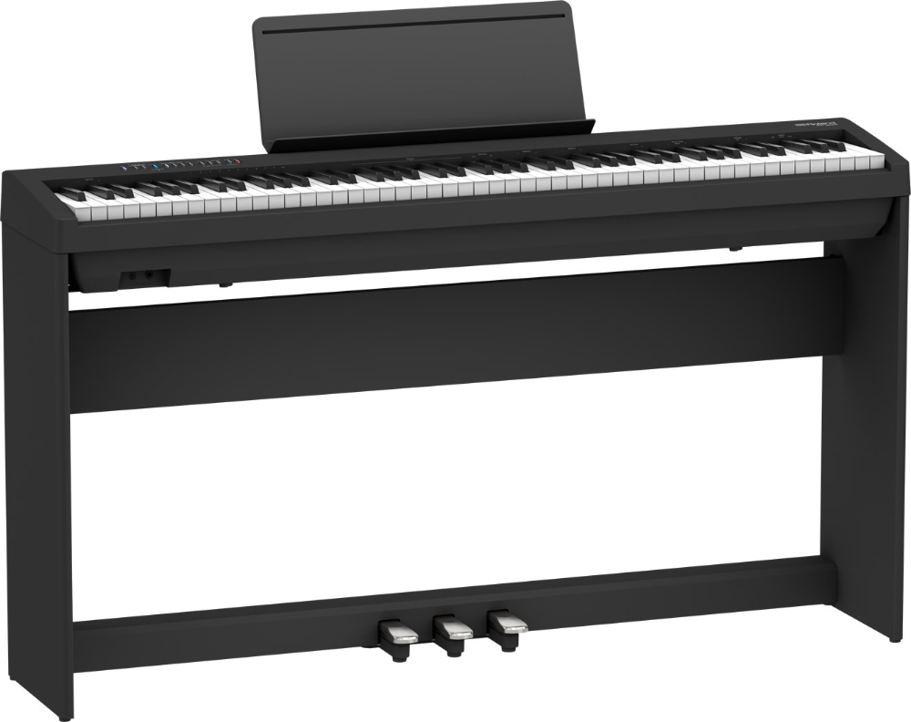 Roland Fp-30x Bk + Ksc-70-bk + Kpd-70 Bk - Toetsenbord set - Main picture
