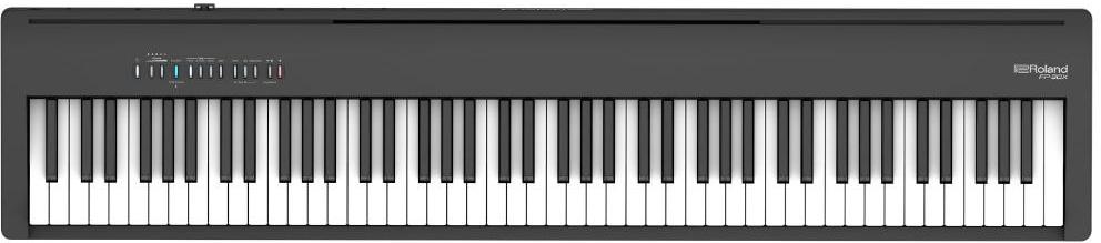 Draagbaar digitale piano Roland FP-30X BK - Noir