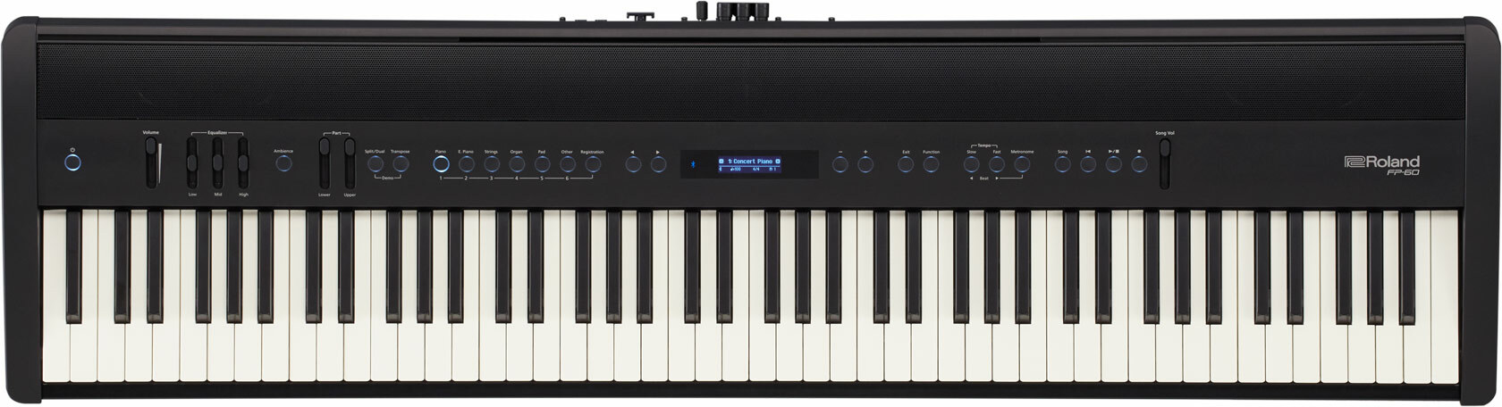 Roland Fp-60 - Noir - Draagbaar digitale piano - Main picture