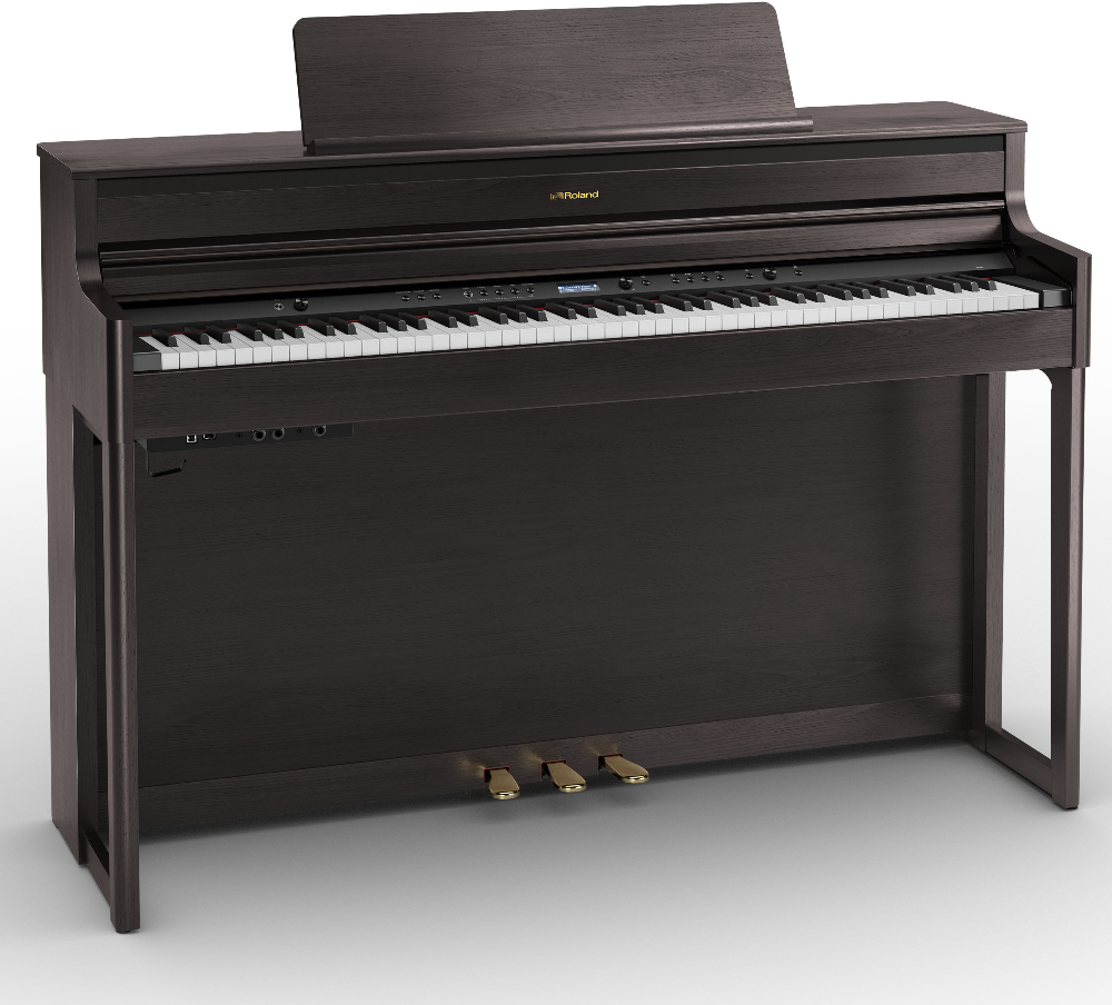 Roland Hp704 Dr Rosewood - Digitale piano met meubel - Main picture