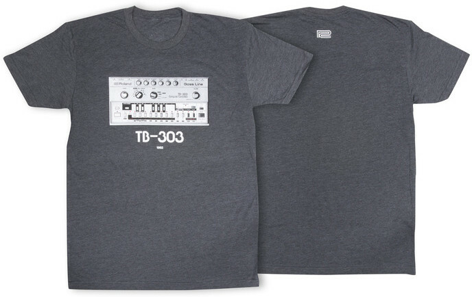 Roland Tb-303 Crew T-shirt Charcoal - M - T-shirt - Main picture