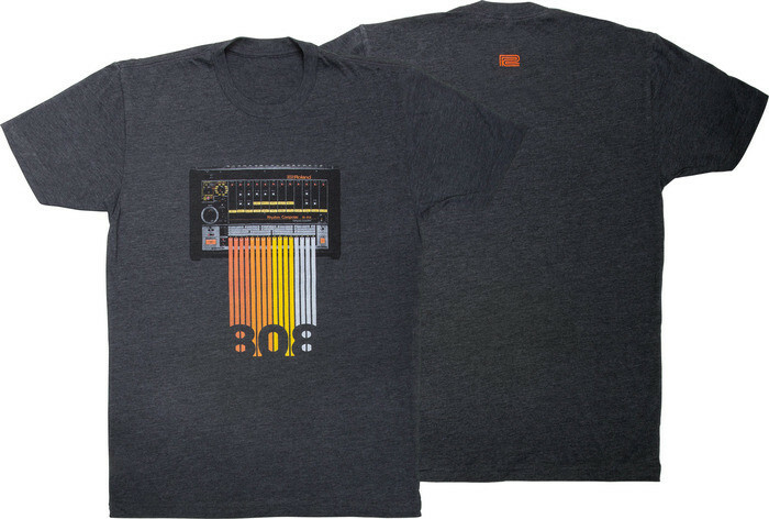 Roland Tr-808 Crew T-shirt Grey - S - T-shirt - Main picture