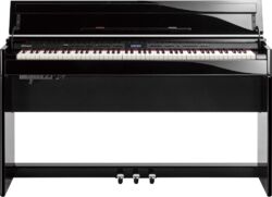 Digitale piano met meubel Roland DP603 - Polished ebony