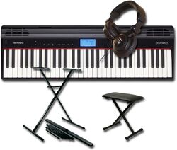 Toetsenbord set Roland GO:Piano 61P + STAND X + BANQUETTE X + CASQUE Pro 580