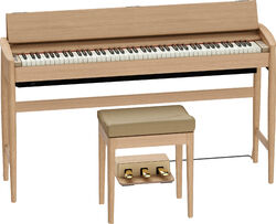 Digitale piano met meubel Roland KIYOLA KF-20 - CHENE PUR