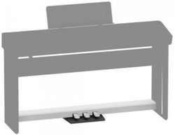 Pedaaleenheid voor keyboard Roland Pédalier KPD-90-WH pour FP60, FP60X, FP90, FP90X
