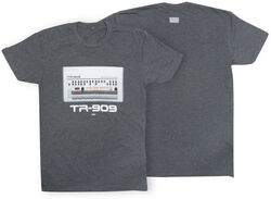 T-shirt Roland TR-909 Crew T-Shirt Charcoal - S