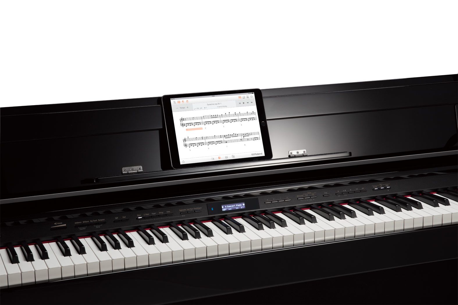 Roland Dp603 - Contemporary Black - Digitale piano met meubel - Variation 5