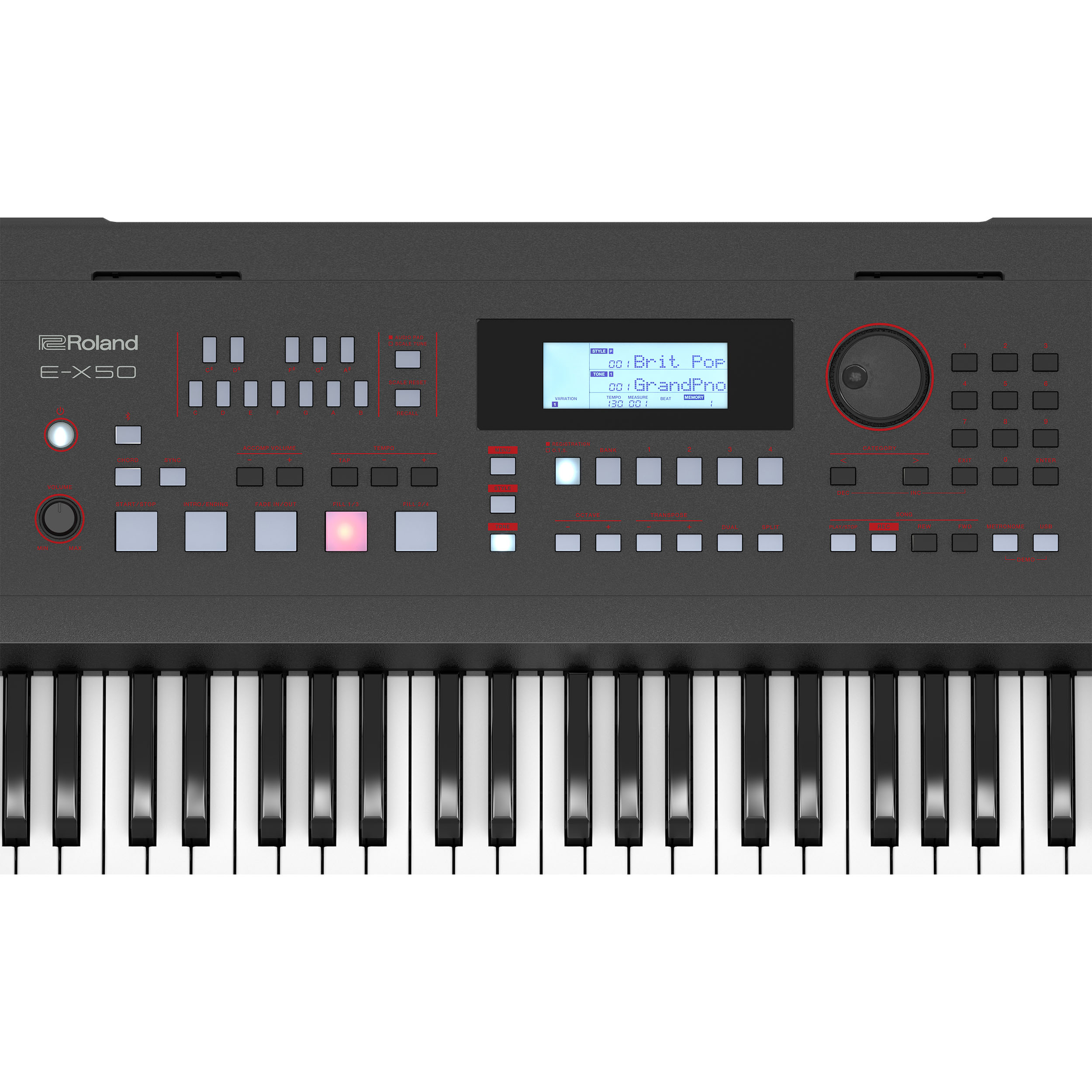 Roland E-x50 - Entertainerkeyboard - Variation 9