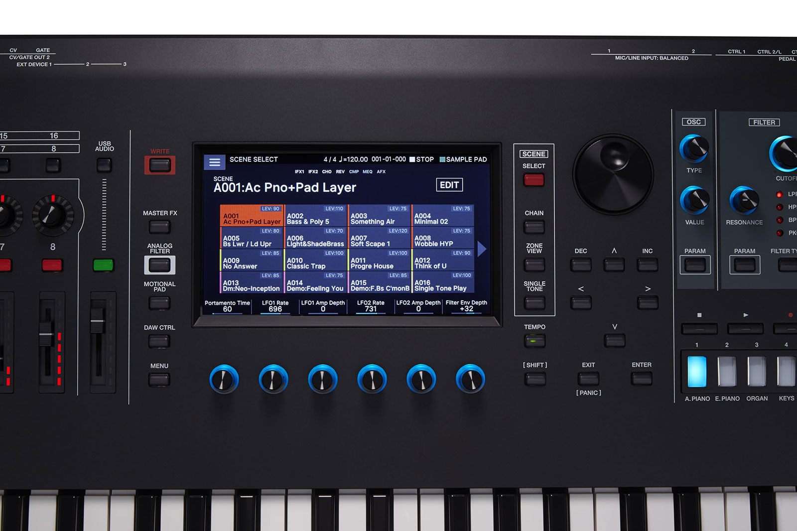 Roland Fantom 8 - Workstation - Variation 6