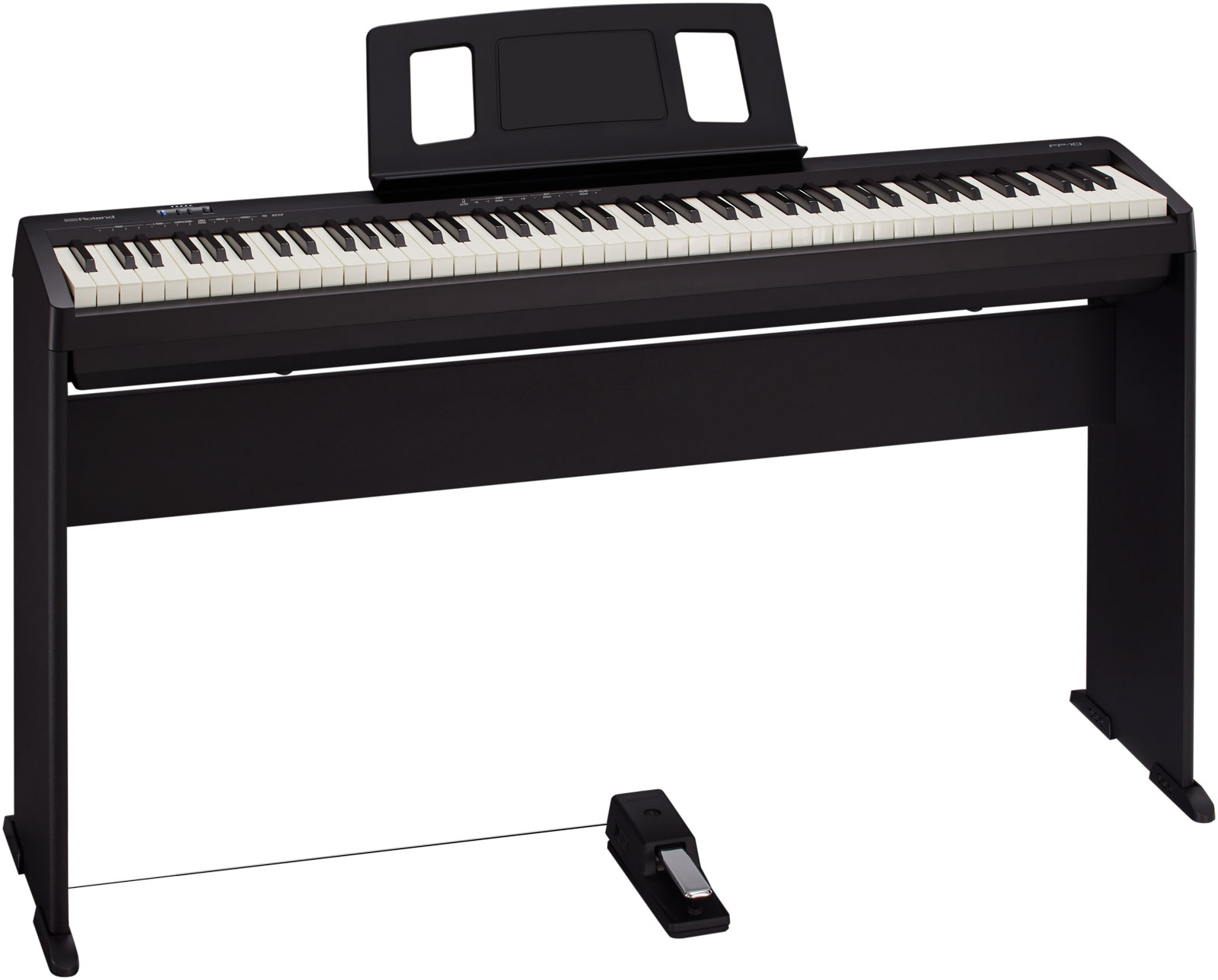 Roland Fp-10 Bk - Draagbaar digitale piano - Variation 12
