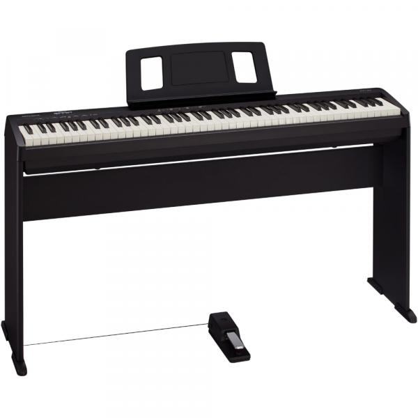 Draagbaar digitale piano Roland FP-10 BK + Stand  KSCFP10