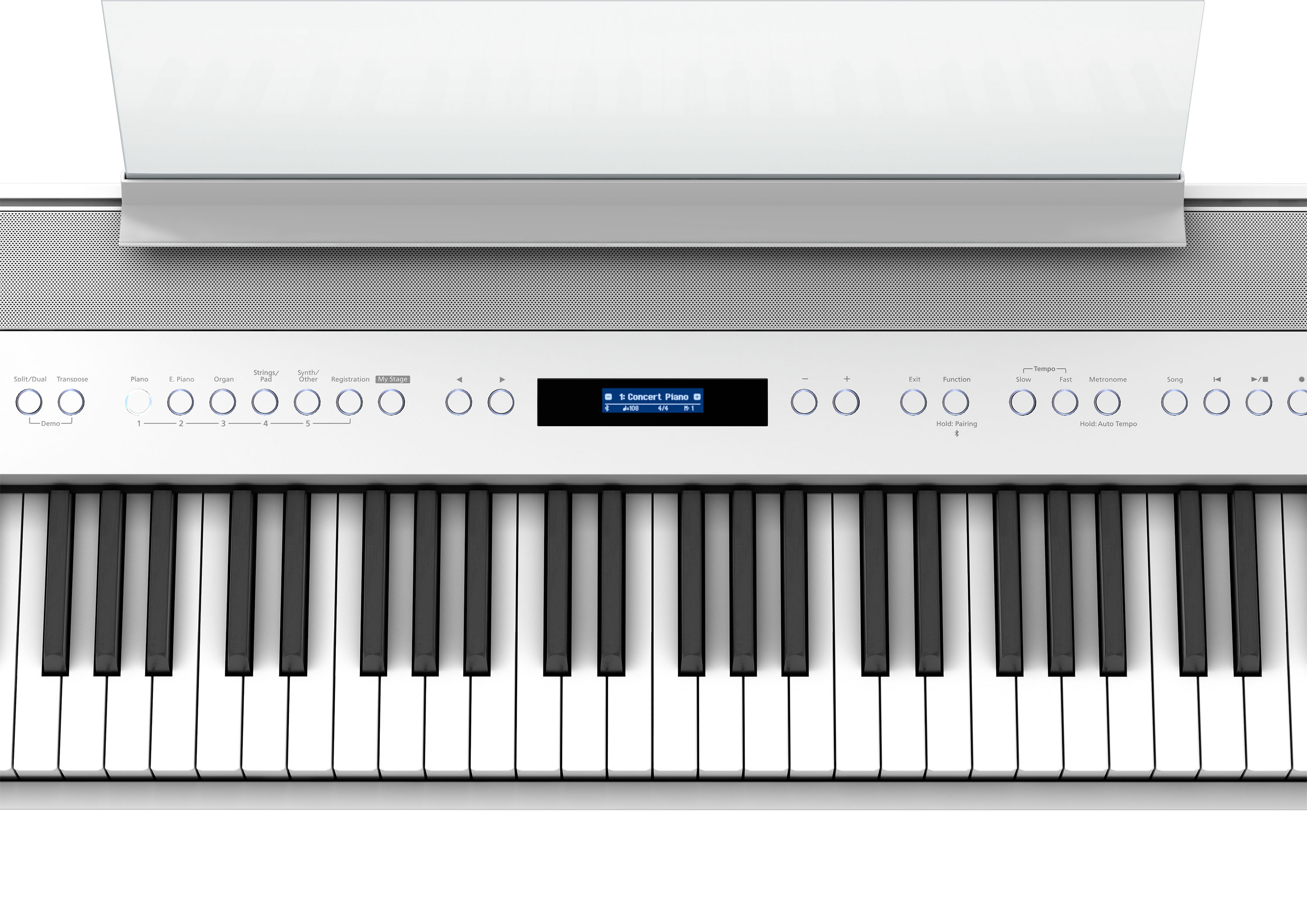 Roland Fp-60x Wh - Draagbaar digitale piano - Variation 3