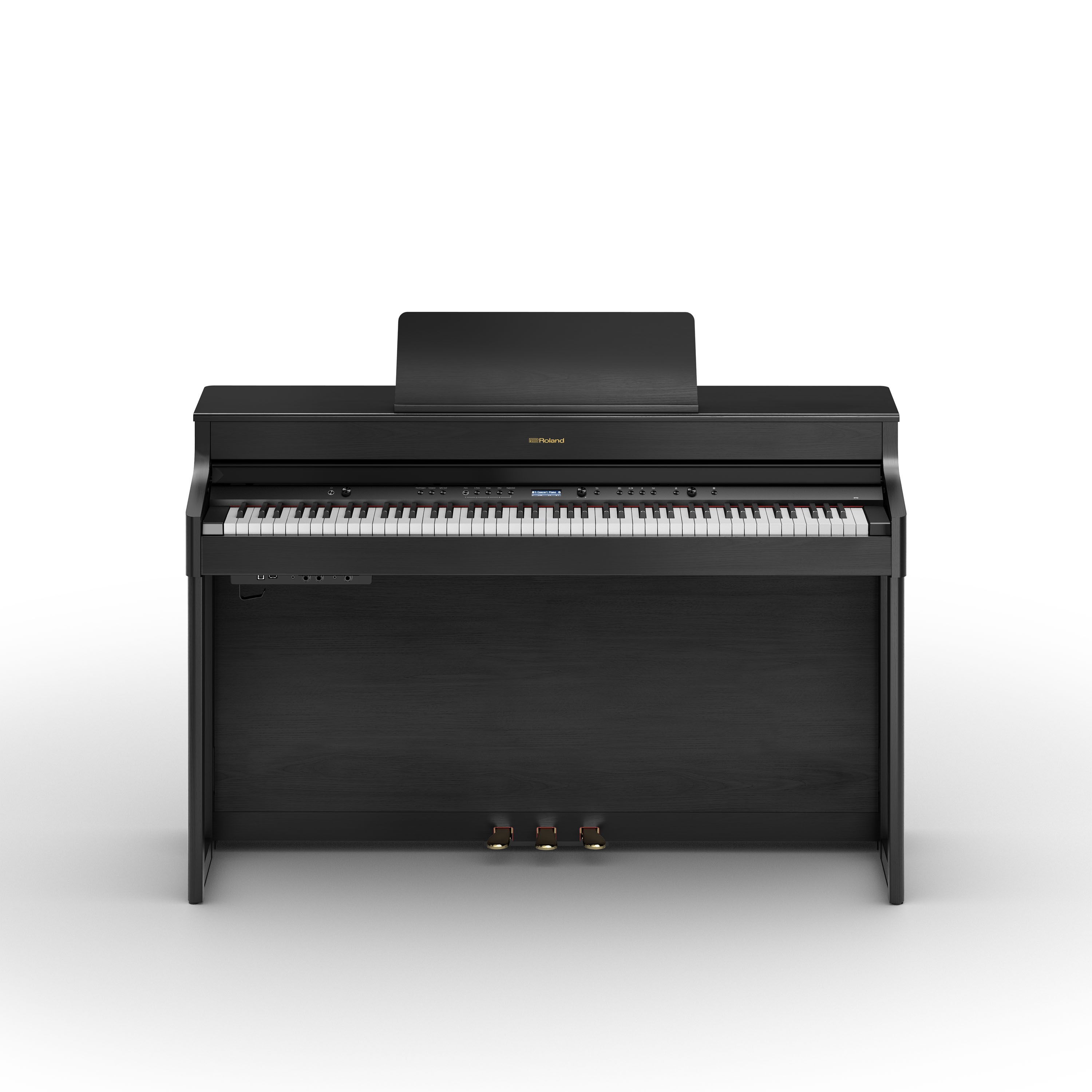 Roland Hp 702 Ch Noir Mat - Digitale piano met meubel - Variation 2