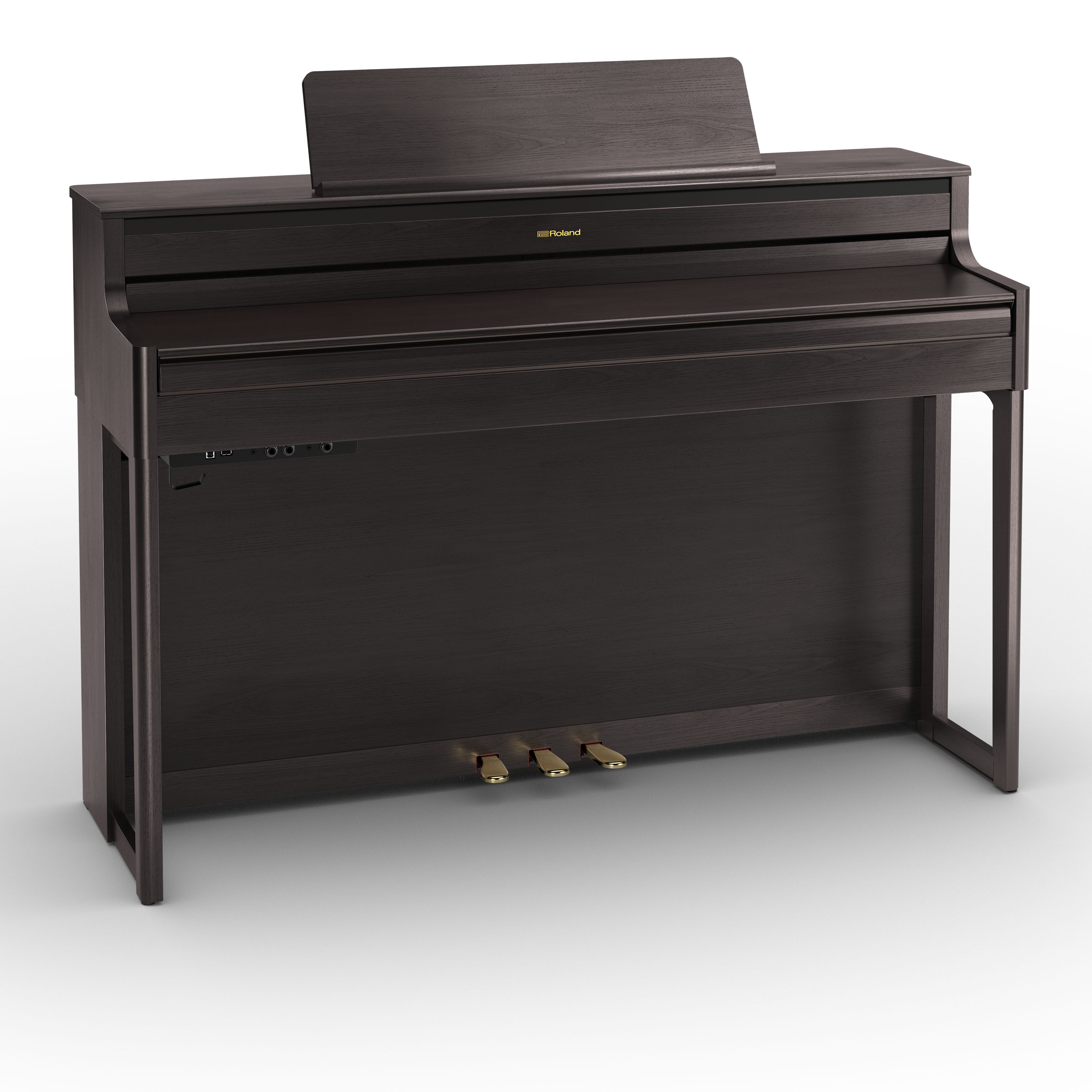 Roland Hp704 Dr Rosewood - Digitale piano met meubel - Variation 1