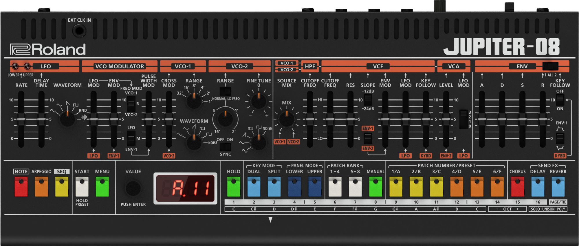 Roland Jupiter-08 - Synthesizer - Variation 2