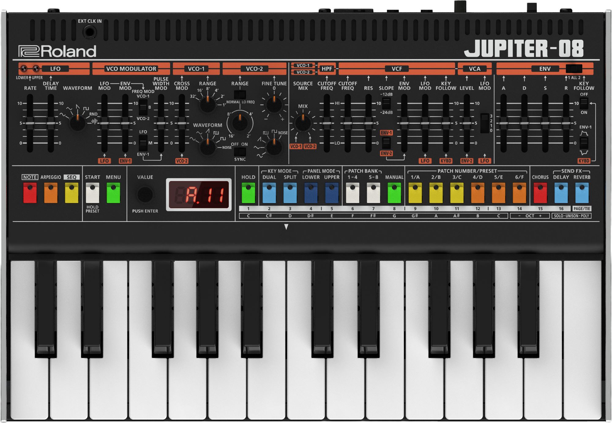 Roland Jupiter-08 - Synthesizer - Variation 1