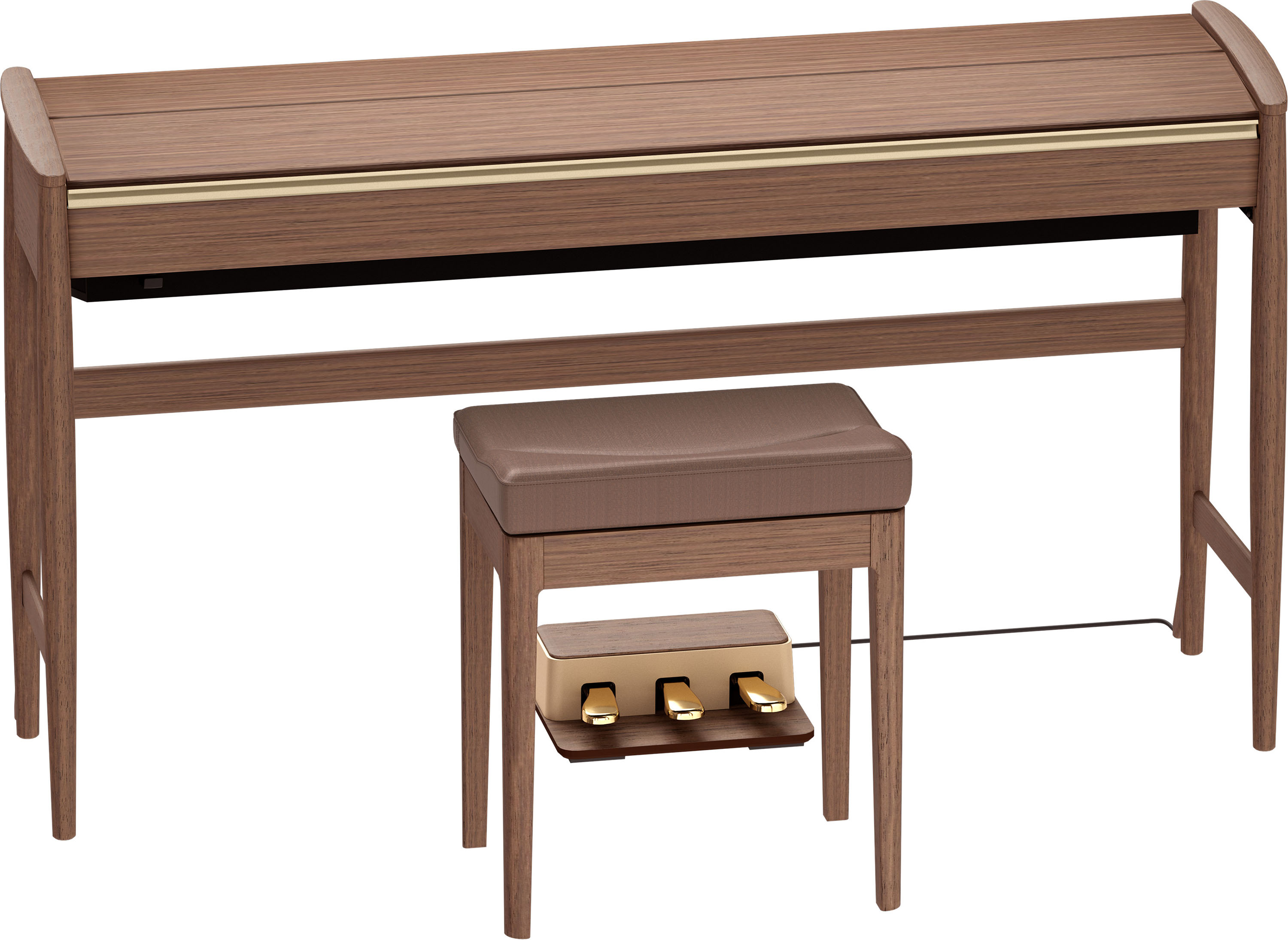 Roland Kiyola Kf-20 - Noisetier - Digitale piano met meubel - Variation 3