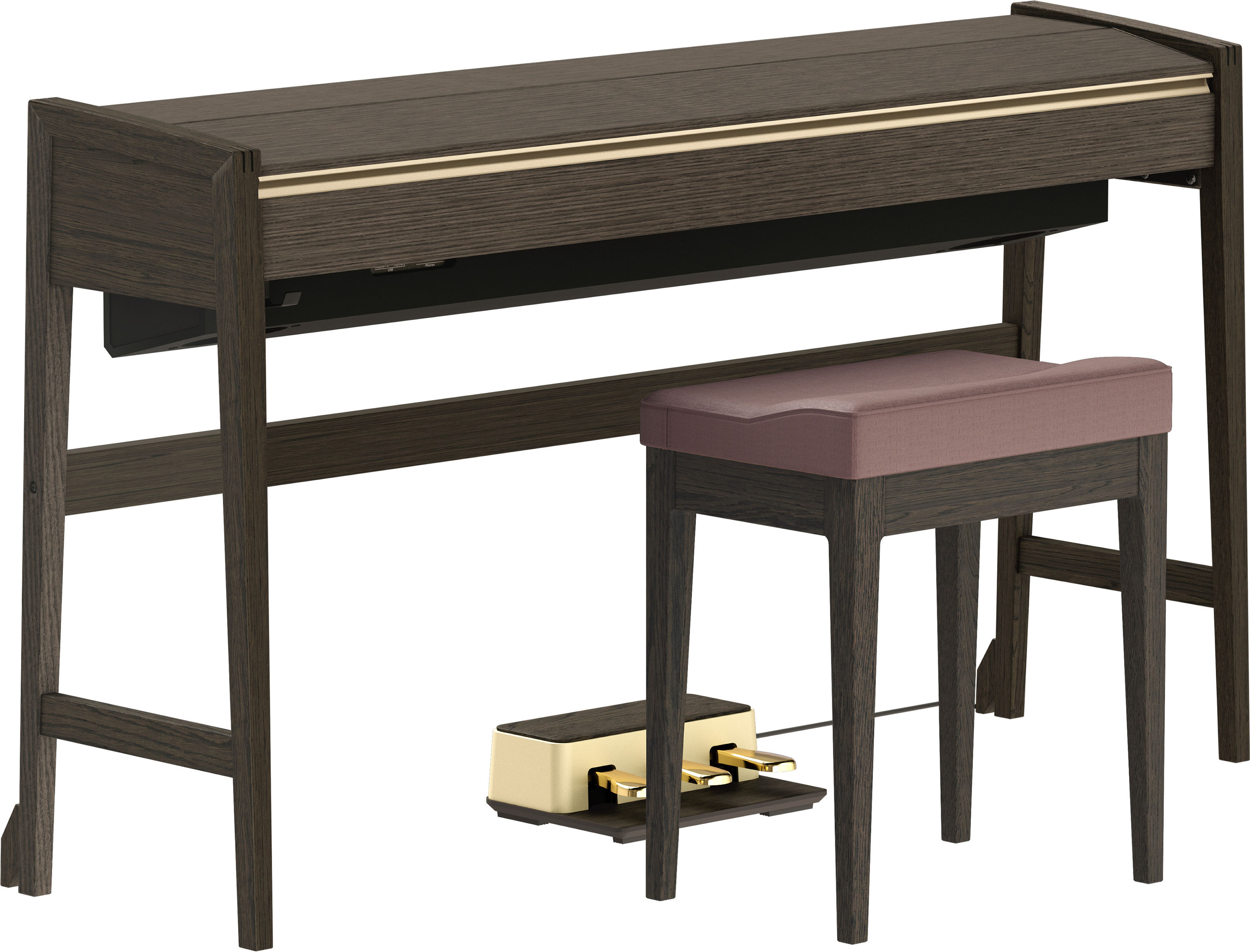 Roland Kiyola Kf-25 - Chene Fume - Digitale piano met meubel - Variation 4