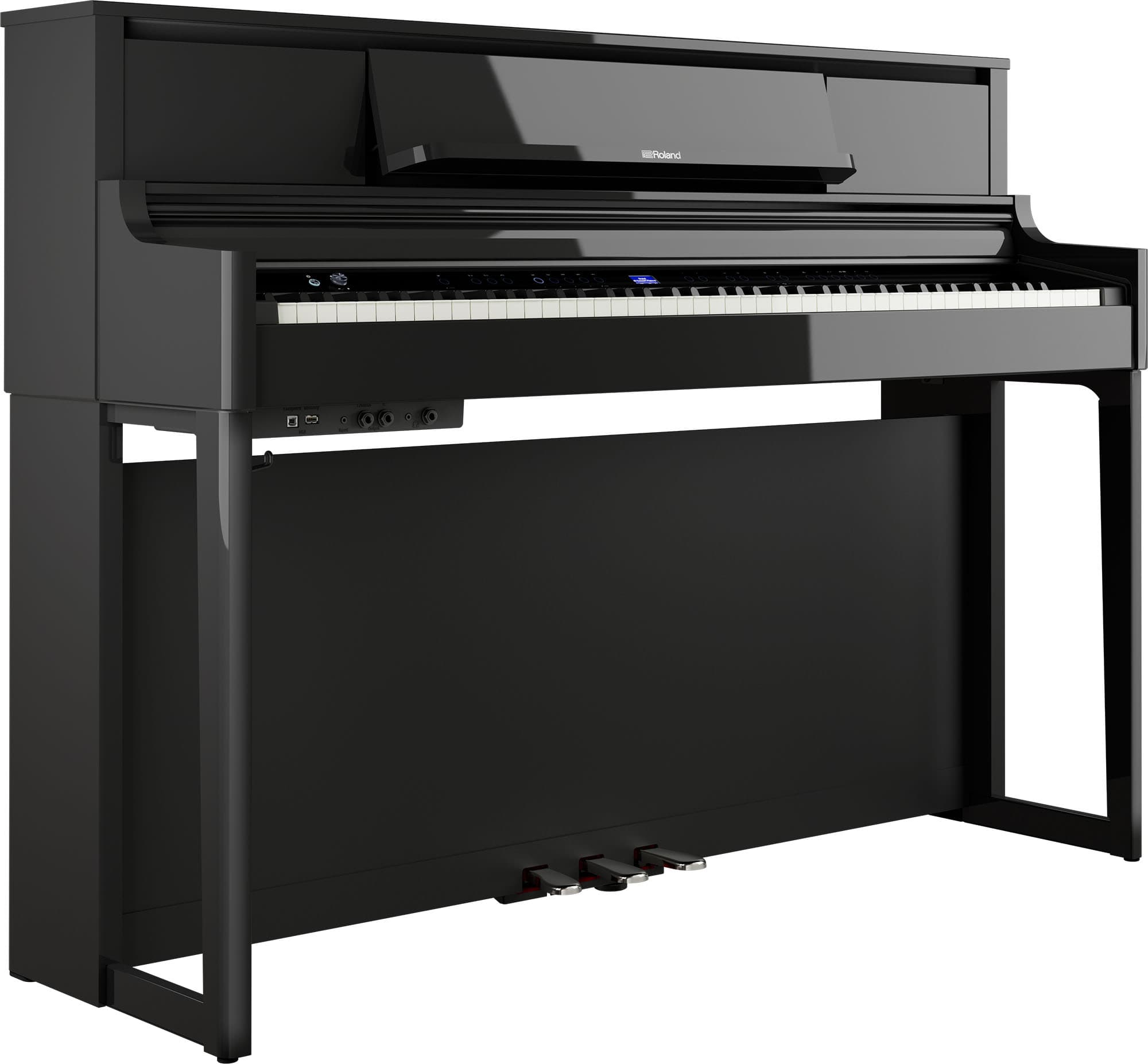 Roland Lx-5-pe - Polished Ebony - Digitale piano met meubel - Variation 1