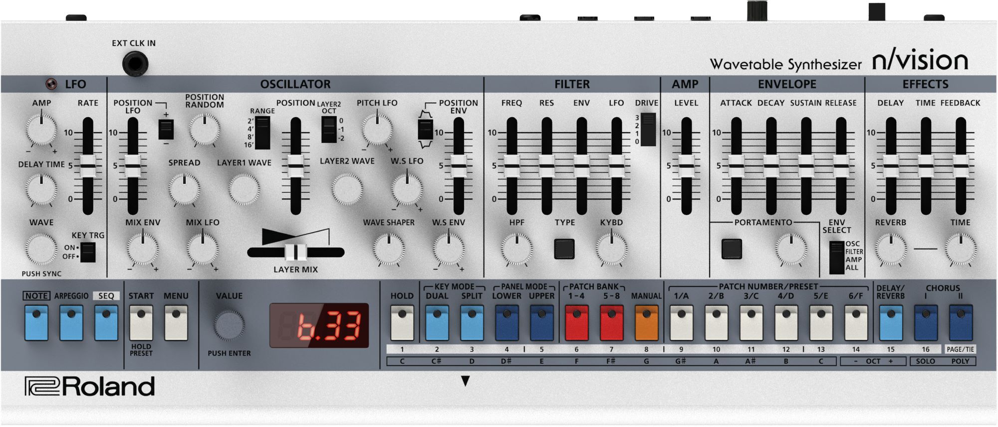 Roland N/vision - Synthesizer - Variation 2