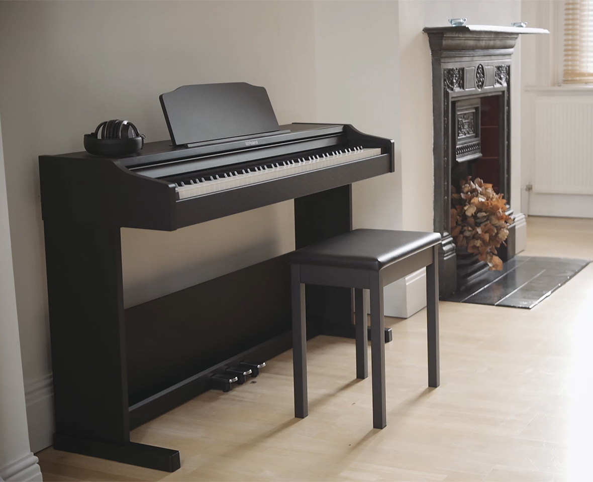 Roland Rp102 - Black - Digitale piano met meubel - Variation 10