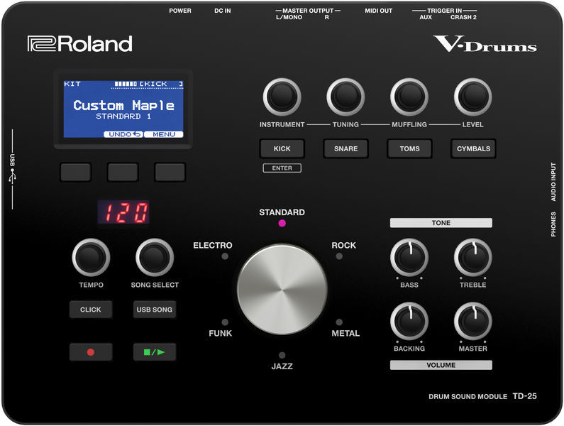 Roland Batterie Electronique Complete - Elektronisch drumstel - Variation 1