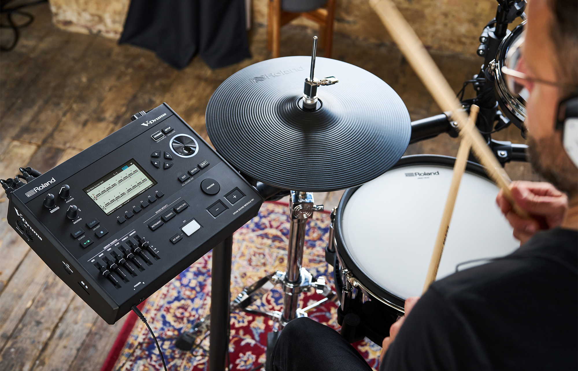 Roland Td-516 V-drums Kit - Elektronisch drumstel - Variation 7