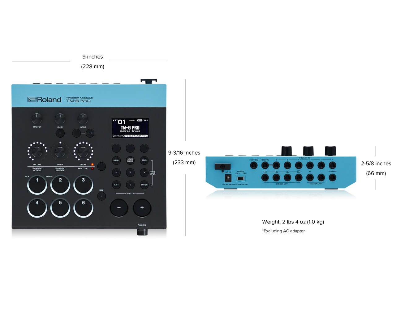 Roland Tm-6 Pro - Elektronisch drumstel module - Variation 12