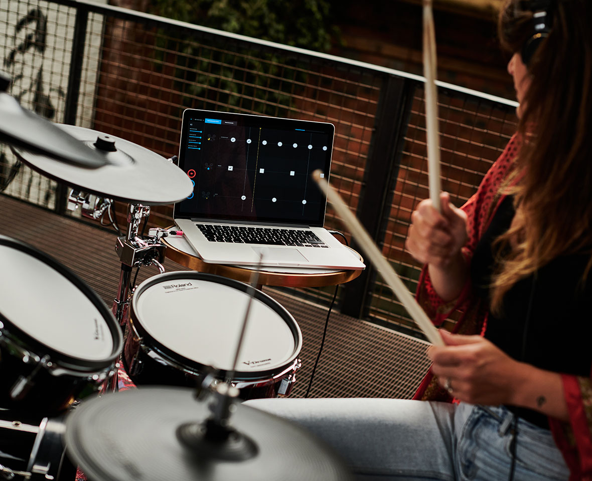 Roland Vad 103 V-drums Acoustic Design 4 Futs - Elektronisch drumstel - Variation 5