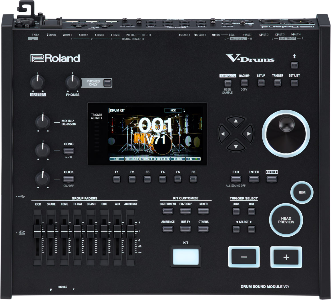 Roland Vad716 V-drums Kit - Gloss Ebony - Elektronisch drumstel - Variation 4