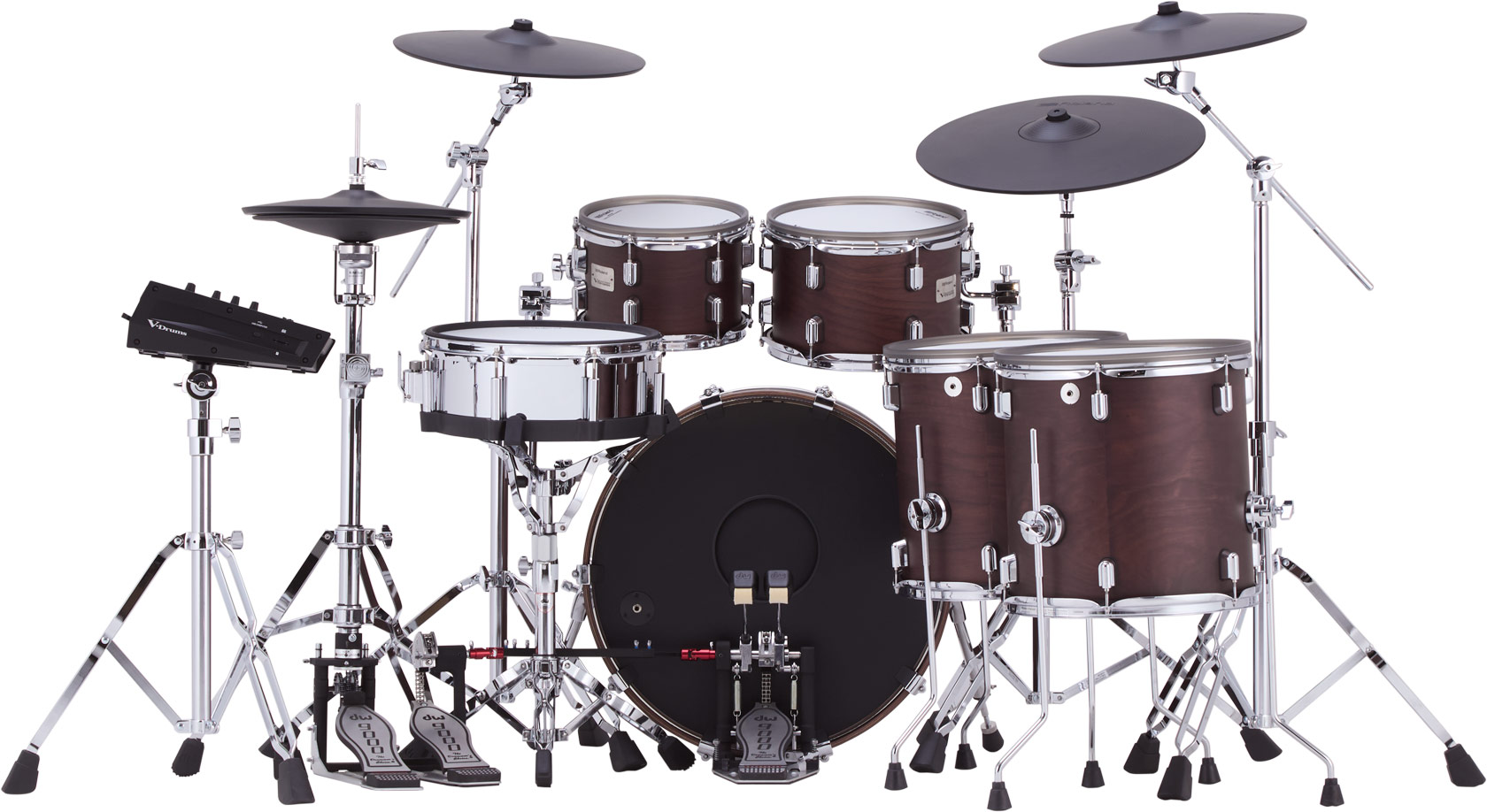 Roland Vad716 V-drums Kit - Satin Walnut - Elektronisch drumstel - Variation 3