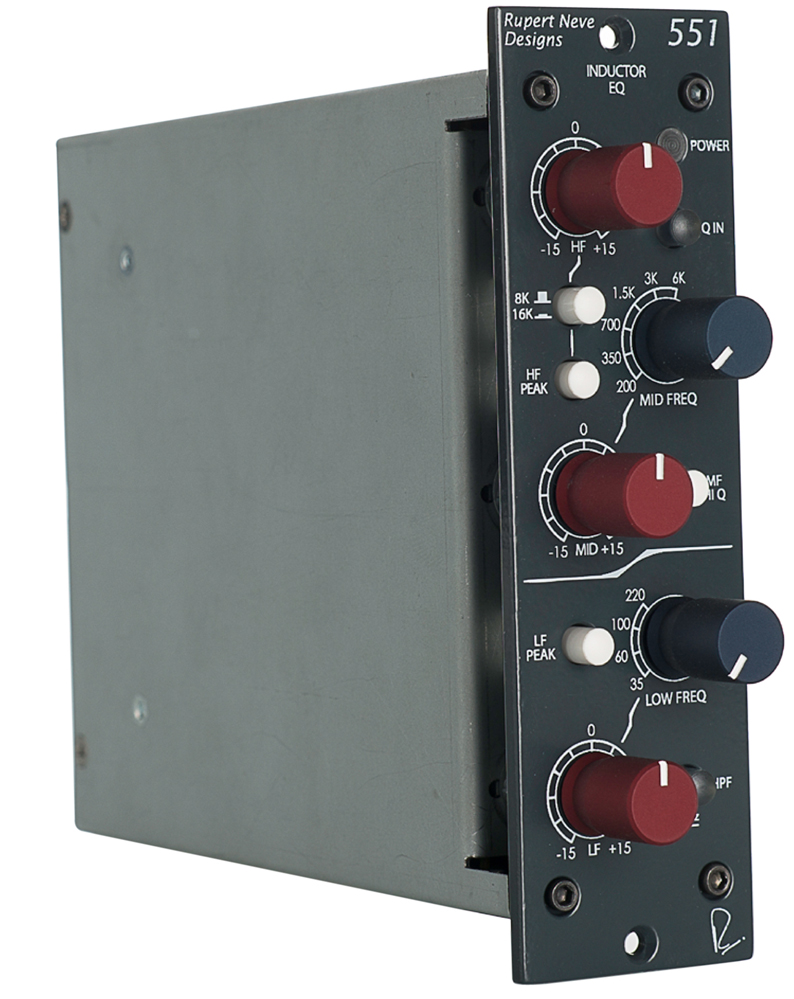 Rupert Neve Design 551 Egaliseur Induction Format 500 - System 500 componenten - Variation 2