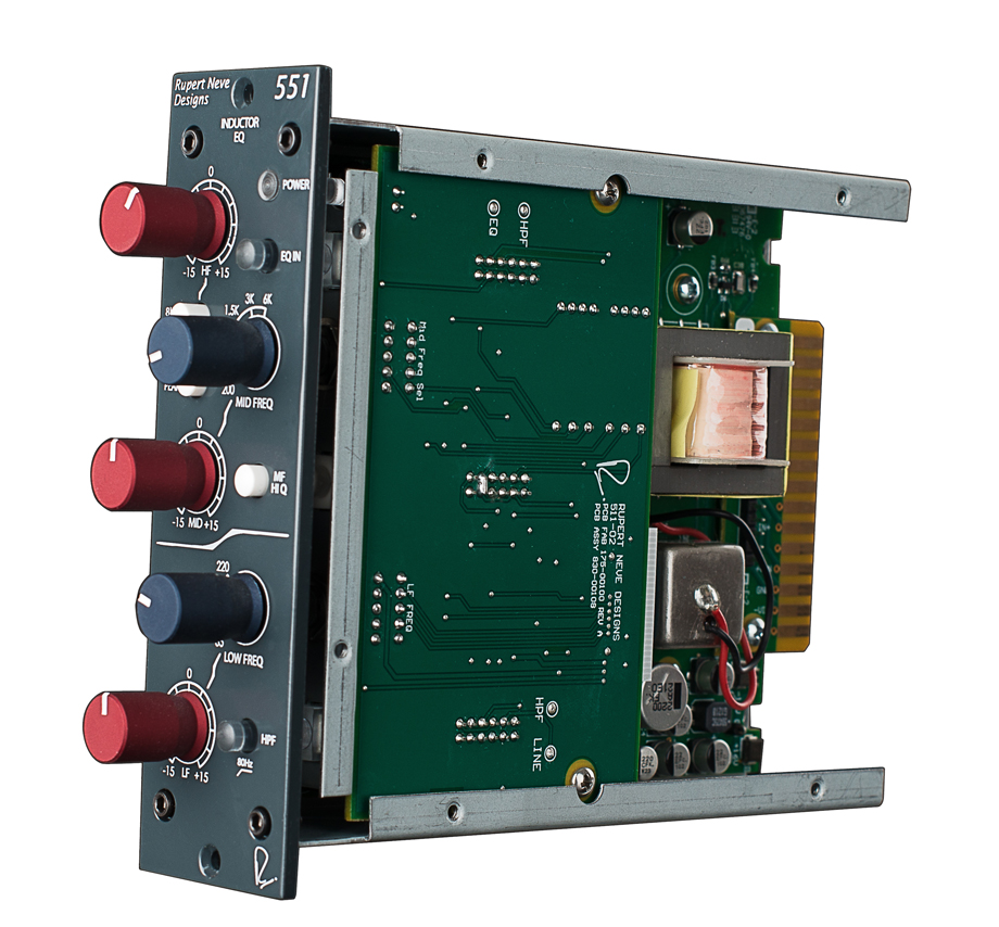 Rupert Neve Design 551 Egaliseur Induction Format 500 - System 500 componenten - Variation 3
