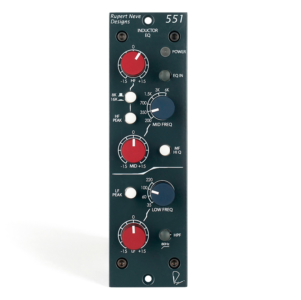 Rupert Neve Design 551 Egaliseur Induction Format 500 - System 500 componenten - Variation 1