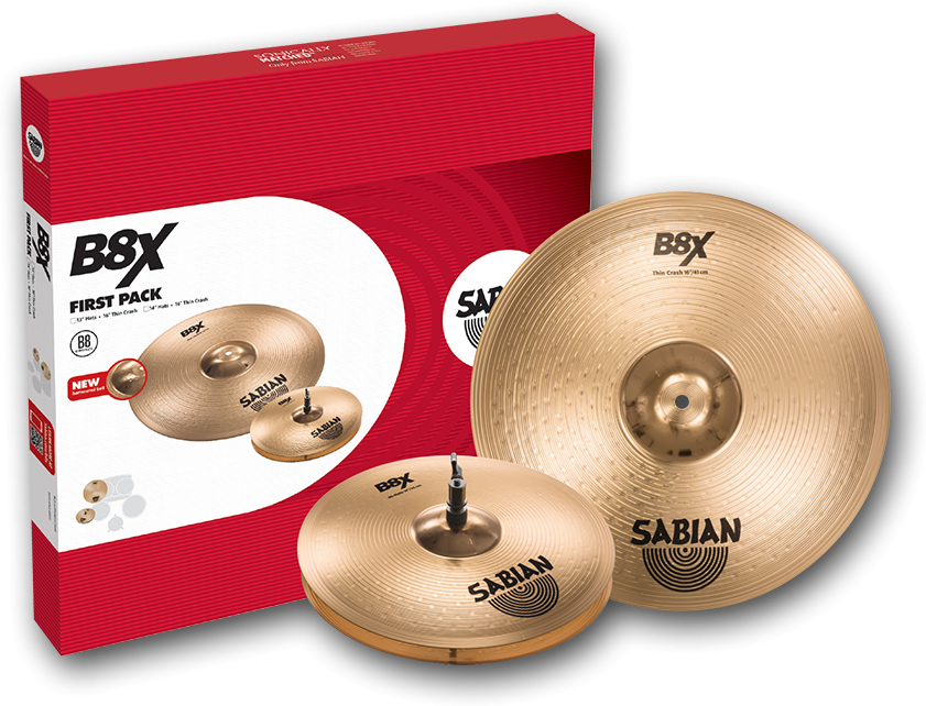 Sabian 45001x B8x Set Harmonique First 14 - Bekkens set - Main picture