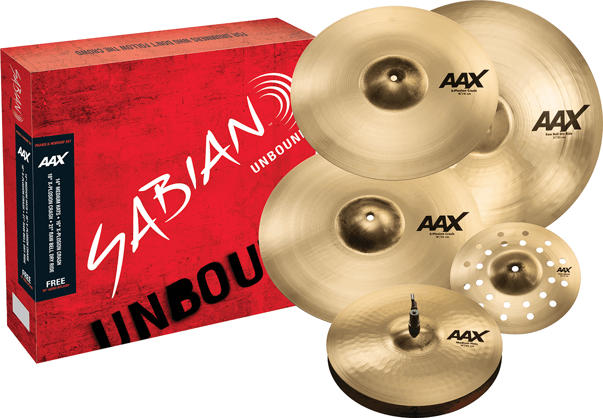 Sabian Set Praise And Worship 14 16 18 21 + 10 - Bekkens set - Main picture