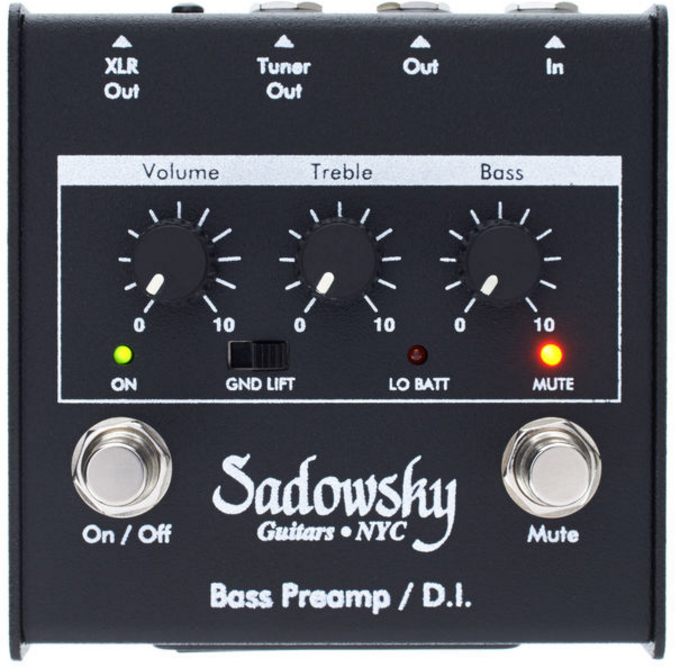 Sadowsky Spb-1 Bass Preamp/di Pedal - Bas voorversterker - Main picture