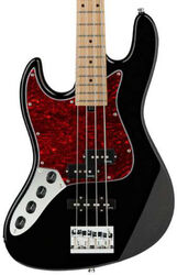 Solid body elektrische bas Sadowsky MetroExpress 21-Fret Hybrid P/J Bass 4 LH (MN) - Black