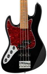 Solid body elektrische bas Sadowsky MetroExpress 21-Fret Hybrid P/J Bass 4 LH (MOR) - Black