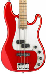 Solid body elektrische bas Sadowsky Metroline 21-Fret Hybrid P/J Bass Ash 4-string (Germany, MN) - Solid candy apple red