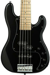 Solid body elektrische bas Sadowsky Hybrid P/J Bass 5 Ash Metroline 21-Fret (Germany, MN) - Solid black satin