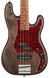 Metroline 21-Fret Hybrid P/J Bass Alder (4-String, Germany, MOR) - nirvana black transparent satin